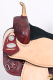 Flex Tree Western Horse Saddle American Leather Trail Barrel By Hilason