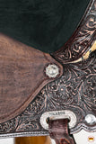 Flex Tree Western Horse Saddle American Leather Trail Barrel By Hilason