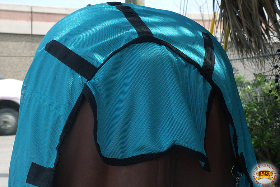 HILASON Horse Fly Sheet - Summer Spring UV Protection Mesh Bug Mosquito FlySheet for Horses | Fly-Sheet
