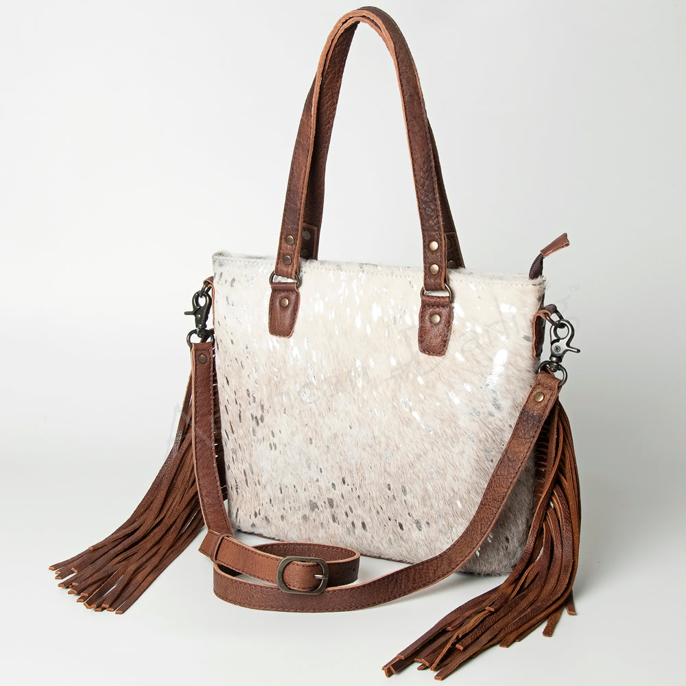 American Darling Tote Hair-On Genuine Leather Western Women Bag Handbag Purse | Travel Bags College Casual