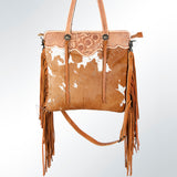 American Darling Cross Body Hand Tooled Hair on-Genuine Leather Western Women Bag Handbag Purse | Crossbody for Cute
