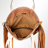 American Darling Cross Body Hand Tooled Hair on-Genuine Leather Western Women Bag Handbag Purse | Crossbody for Cute