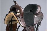 Hilason Western Horse Trail Barrel Racing American Leather Saddle
