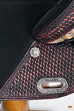 Hilason Western Horse Trail Barrel Racing American Leather Saddle