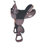 Hilason Western Horse Trail Barrel Racing American Leather Saddle