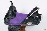 Hilason Western Horse Trail Barrel Racing American Leather Saddle