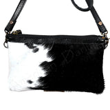 American Darling Small Crossbody Hair On Genuine Leather Western Women Bag Handbag Purse | for Cute