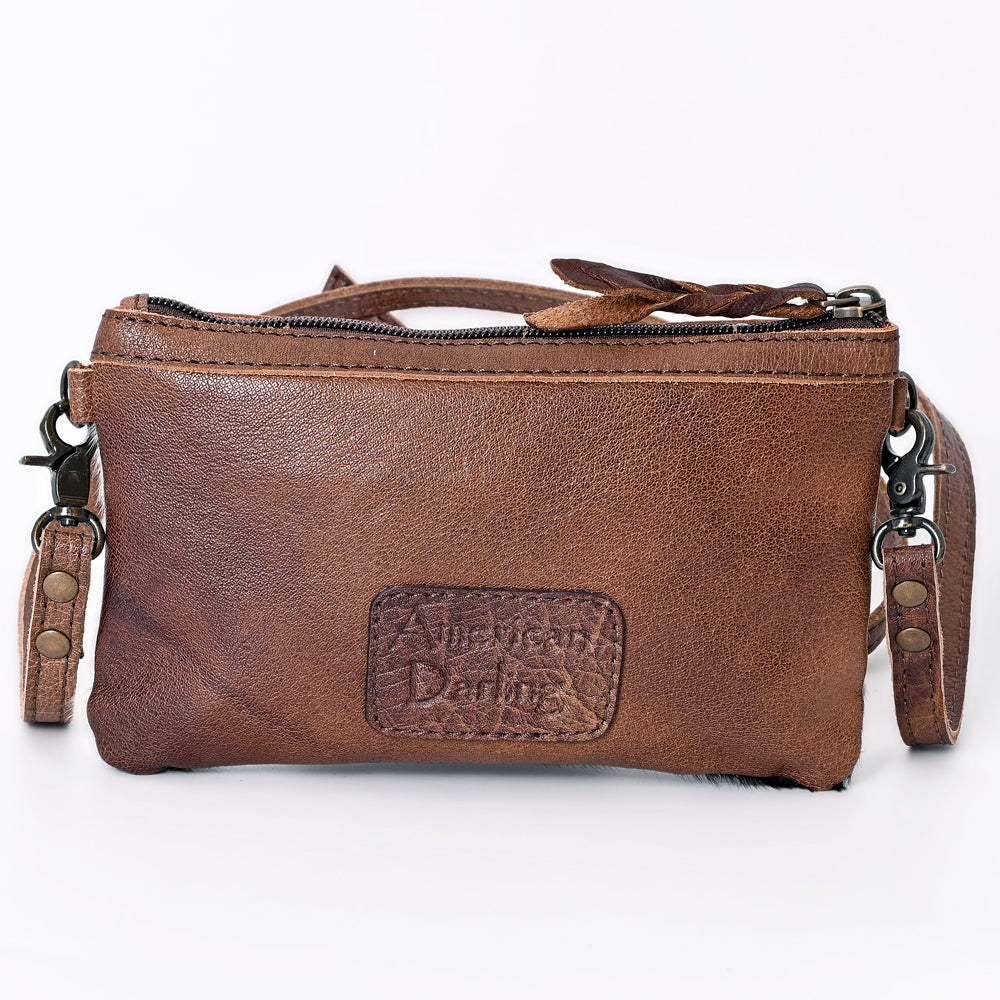 American Darling Small Crossbody Hair On Genuine Leather Western Women Bag Handbag Purse | for Cute
