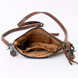 American Darling Small Crossbody Hair On Genuine Leather Western Women Bag Handbag Purse | for Cute