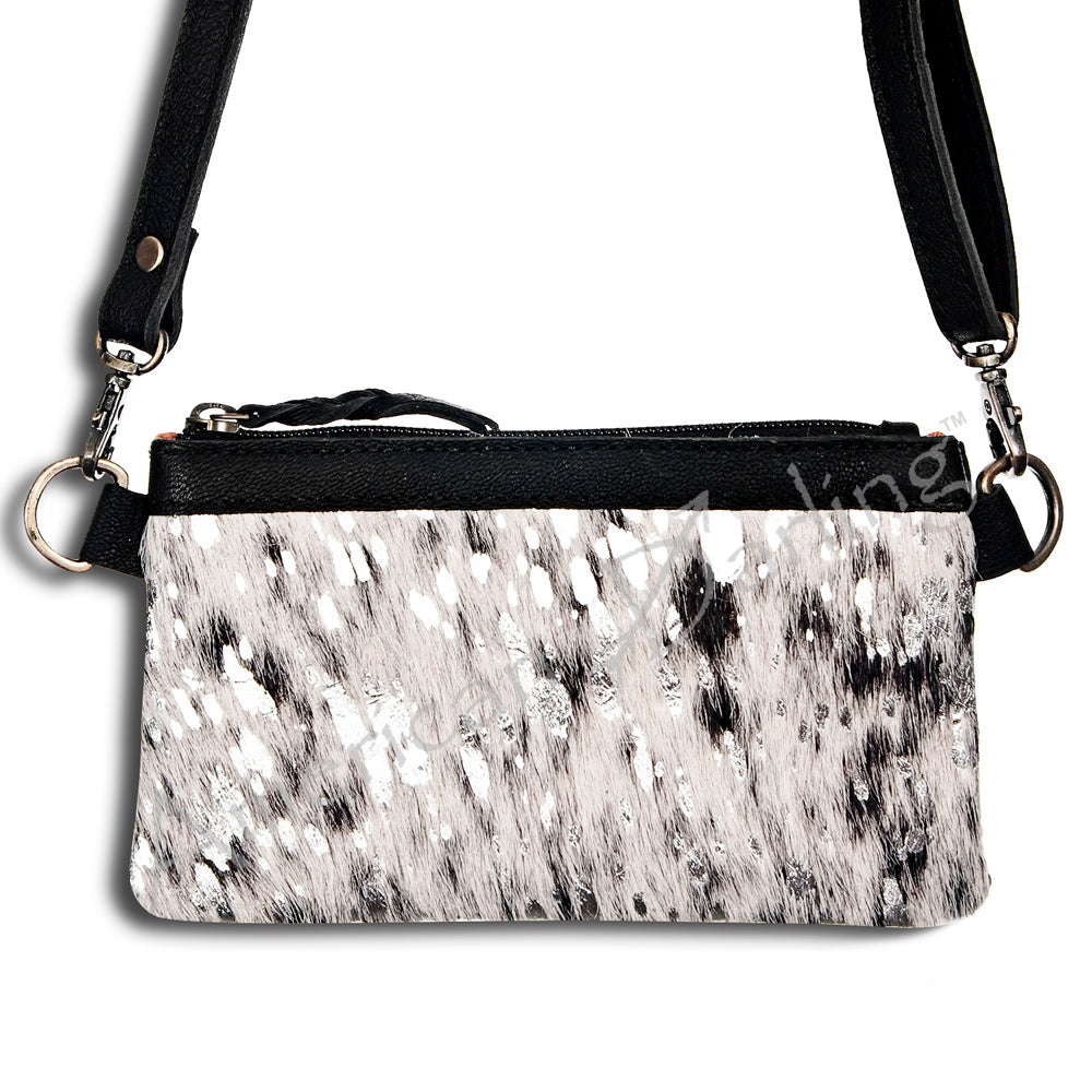 American Darling Small Crossbody Hair On Genuine Leather Western Women Bag Handbag Purse | for Cute