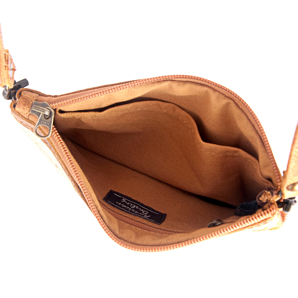 American Darling Small Crossbody Hair On Genuine Leather Western Women Bag Handbag Purse | for Cute