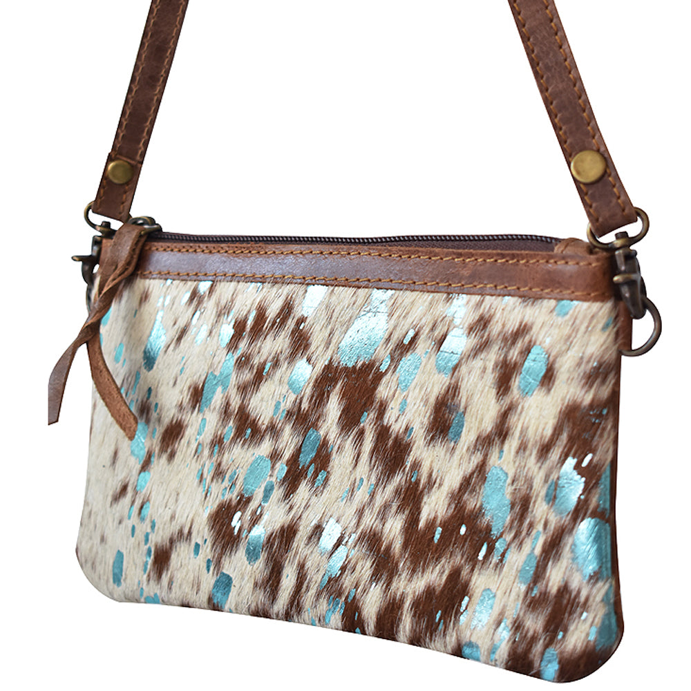 American Darling Small Crossbody Hair On Genuine Leather Western Women Bag Handbag Purse | for Cute