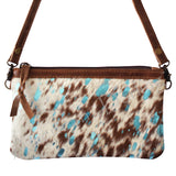 American Darling Small Crossbody Hair On Genuine Leather Western Women Bag Handbag Purse | for Cute