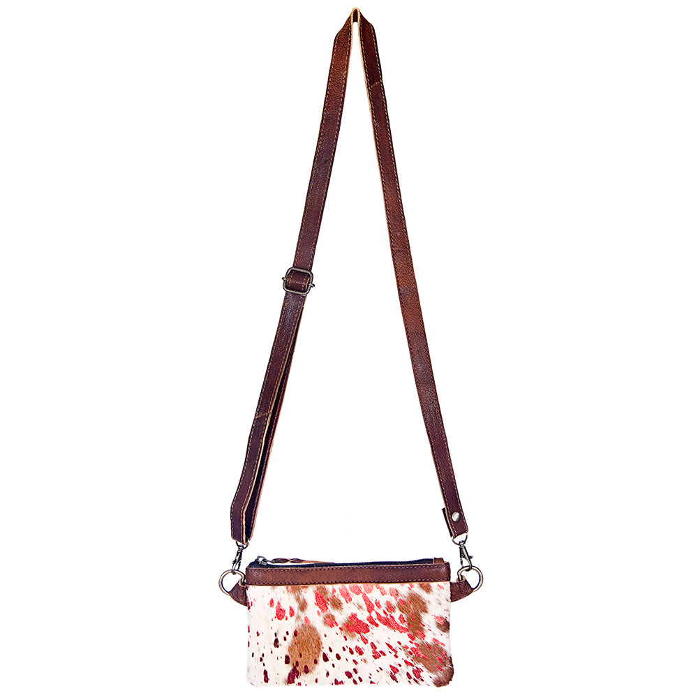American Darling Small Crossbody Hair On Genuine Leather Western Women Bag Handbag Purse | for Cute