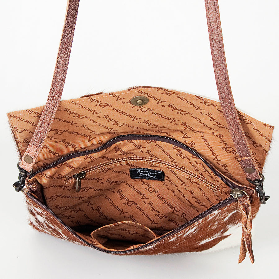 American Darling Envelope Hair-On Genuine Leather Western Women Bag Handbag Purse | for Cute