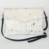 American Darling ADBGS178ACSL Envelope Hair On Genuine Leather Women Bag Western Handbag Purse