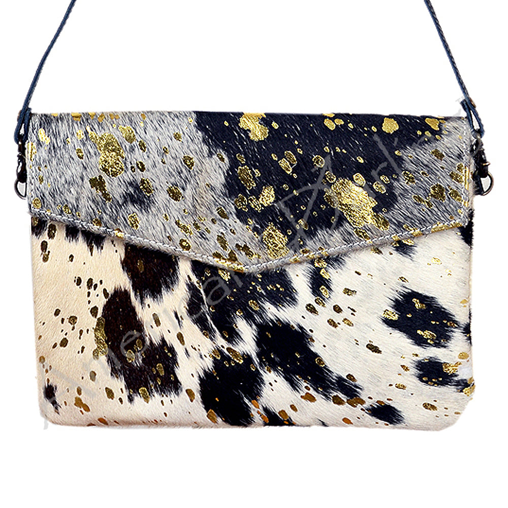 American Darling Envelope Hair on Genuine Leather Western Women Bag Handbag Purse | for Cute