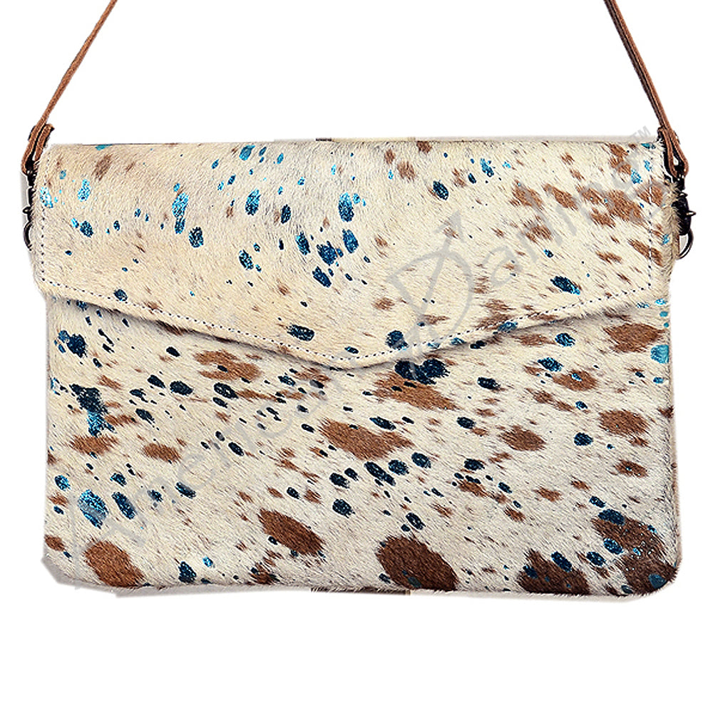 American Darling Envelope Hair on Genuine Leather Western Women Bag Handbag Purse | for Cute