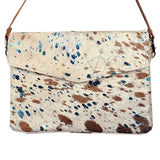 American Darling Envelope Hair on Genuine Leather Western Women Bag Handbag Purse | for Cute