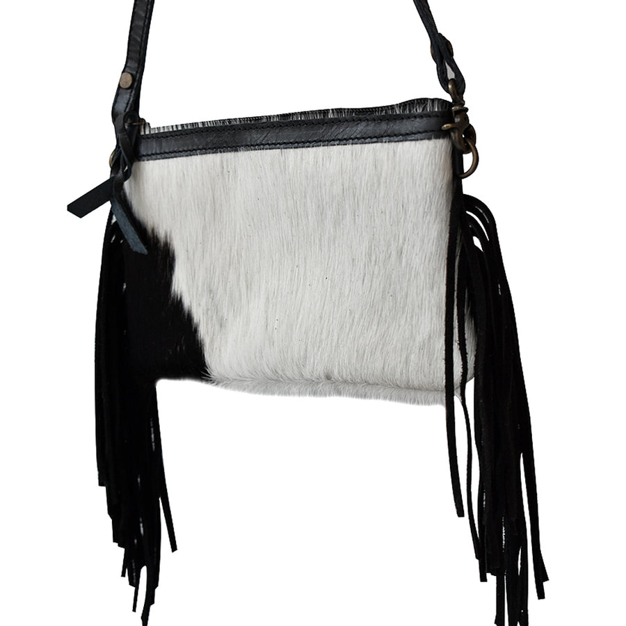 American Darling Small Crossbody Hair On Genuine Leather Western Women Bag Handbag Purse | for Cute