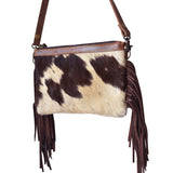 American Darling Small Crossbody Hair On Genuine Leather Western Women Bag Handbag Purse | for Cute