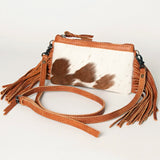 American Darling Small Crossbody Hair On Genuine Leather Western Women Bag Handbag Purse | for Cute
