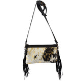 American Darling Small Crossbody Hair On Genuine Leather Western Women Bag Handbag Purse | for Cute