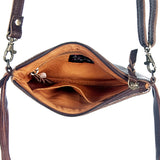 American Darling Small Crossbody Hair On Genuine Leather Western Women Bag Handbag Purse | for Cute