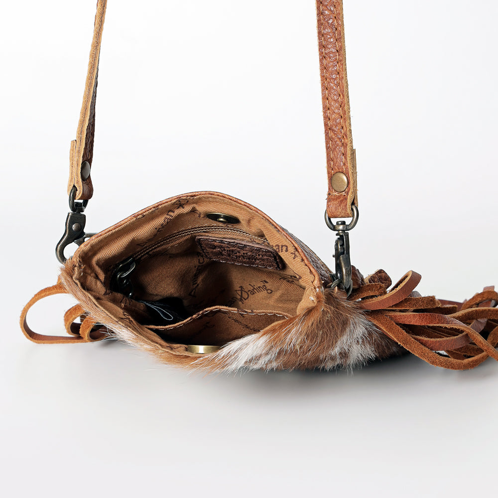 American Darling Cross Body Hair-On Genuine Leather Western Women Bag | Handbag Purse Crossbody for Cute
