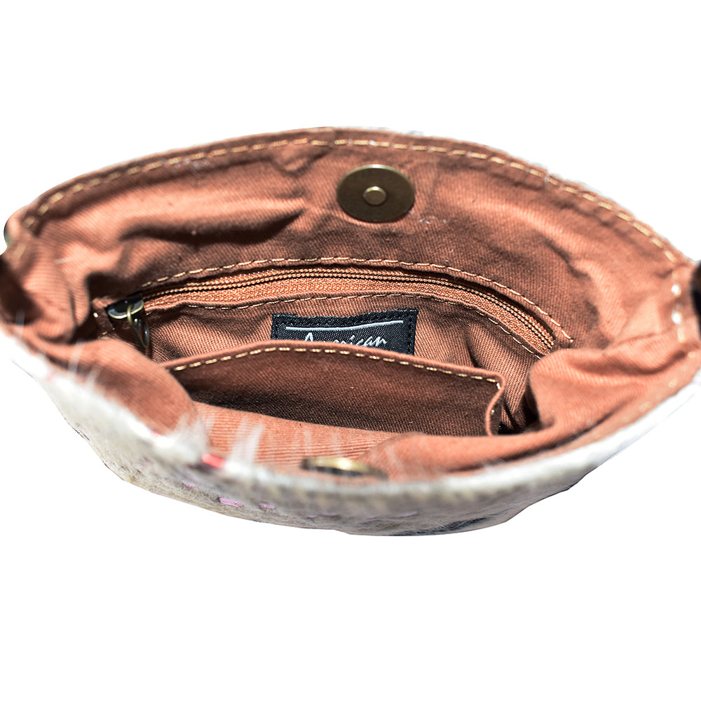 American Darling Cross Body Hair-On Genuine Leather Western Women Bag | Handbag Purse Crossbody for Cute