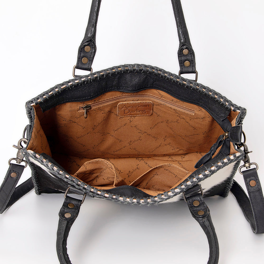 American Darling Tote Hair On Genuine Leather Western Women Bag | Handbag Weekend Travel Bags