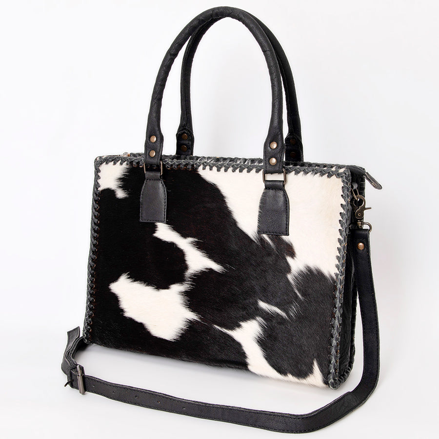 American Darling Tote Hair On Genuine Leather Western Women Bag | Handbag Weekend Travel Bags - Uhorse