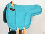 Hilason Horse Bareback Saddle Pad Anti Slip Base Suede Leather