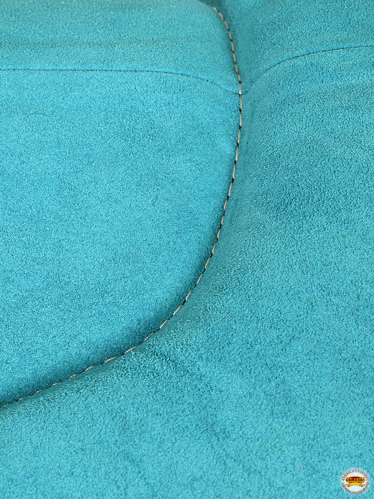 Hilason Horse Bareback Saddle Pad Anti Slip Base Suede Leather