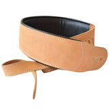 Leather Guitar Bass Strap 3.25" Padded By Great American