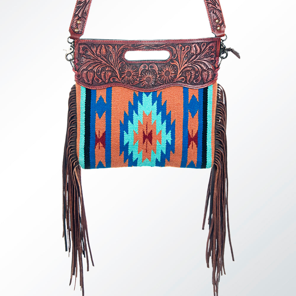 American Darling Cross Body Saddle Blanket Genuine Leather Western Women Bag |Handbag Purse Crossbody for Cute