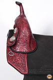 Hilason Western Horse Treeless Trail Barrel American Leather Saddle