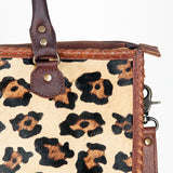 American Darling ADBG229CHE Briefcase Hair On Genuine Leather Women Bag Western Handbag Purse