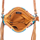 American Darling Cross Body Saddle Blanket Genuine Leather Women Bag Western Handbag Purse