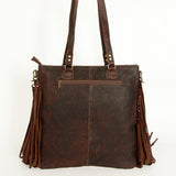 American Darling Cross Body Hand Tooled Hair on-Genuine Leather Western Women Bag Handbag Purse | Crossbody for Cute
