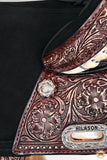 Western Horse Child Saddle Treeless American Leather Barrel