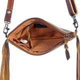 American Darling Small Crossbody Hair On Genuine Leather Western Women Bag Handbag Purse | for Cute