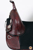 Western Horse Saddle Hilason Treeless Genuine American Leather Trail Tack