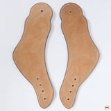 Hilason Western slobber Straps American Genuine Leather Tan