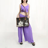 American Darling Tote Hair On Genuine Leather Western Women Bag | Handbag Weekend Travel Bags