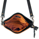 American Darling Crossbody Hair On Genuine Leather women bag western handbag purse