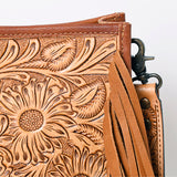 ADBG325 American Darling Messenger Hand Tooled Genuine Leather Women Bag Western Handbag Purse