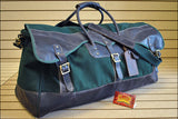 28”W x 14”H x 12”D Canvas Leather Duffle Bag Large 28 Inches