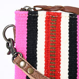 American Darling Wristlet Saddle Blanket Fabric Genuine Leather Western Women Bag | Handbag Purse | Women Wristlet | Wristlet Wristlet | Travel Wristlet | Leather Wristlet | Clutch Wristlet