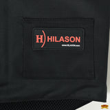 Bull Riding Vest Hilason Black Bull Pro Rodeo Cordura Large